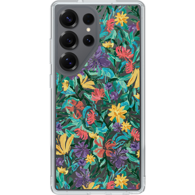 Galaxy S25 Ultra Symmetry Series Clear with Magnets Confetti of Blossoms Case