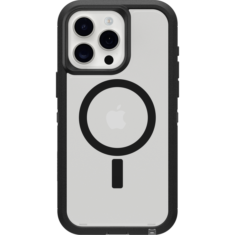 product image 2 - iPhone 15 Pro Max Case Defender Series XT Clear for MagSafe