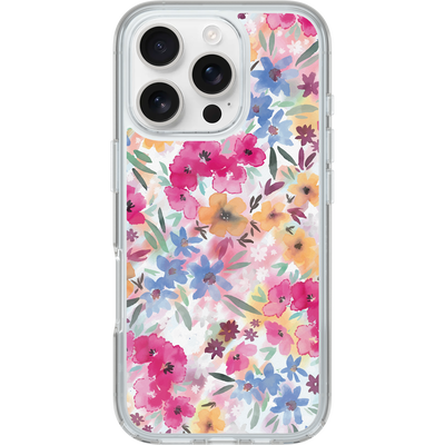 iPhone 16 Pro Symmetry Series Clear for MagSafe Confetti of Blossoms Case