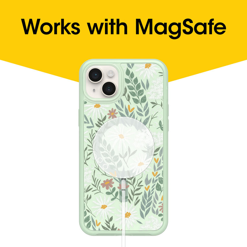 product image 2 - iPhone 14 Plus Case Symmetry Series Clear for MagSafe