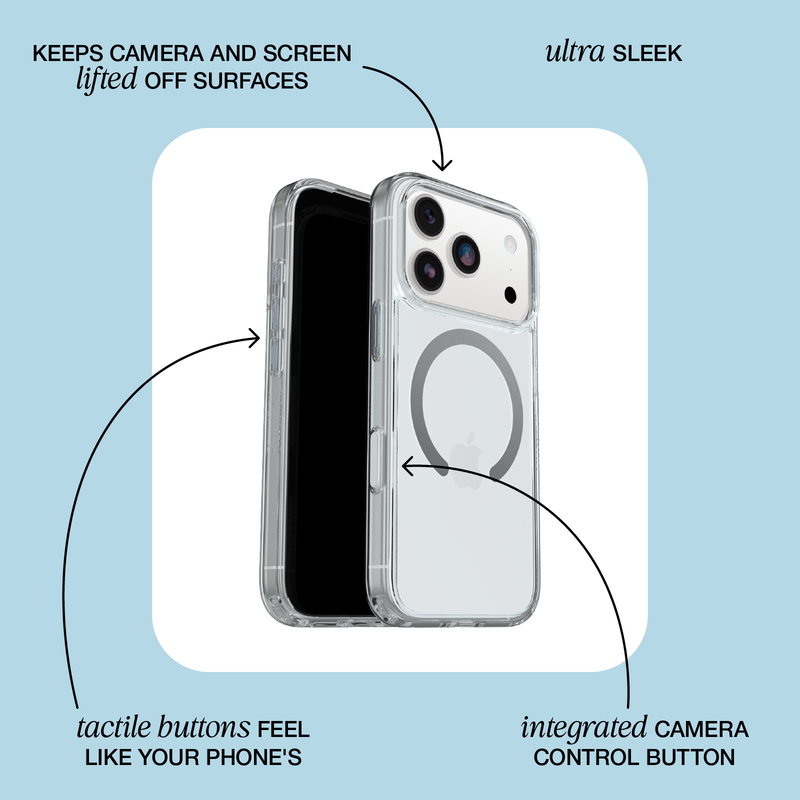 product image 5 - iPhone 17 Pro Case Symmetry Series Clear