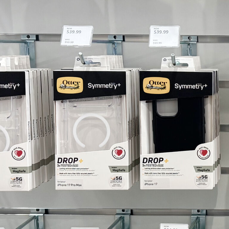 Black & Clear iPhone OtterBox Cases