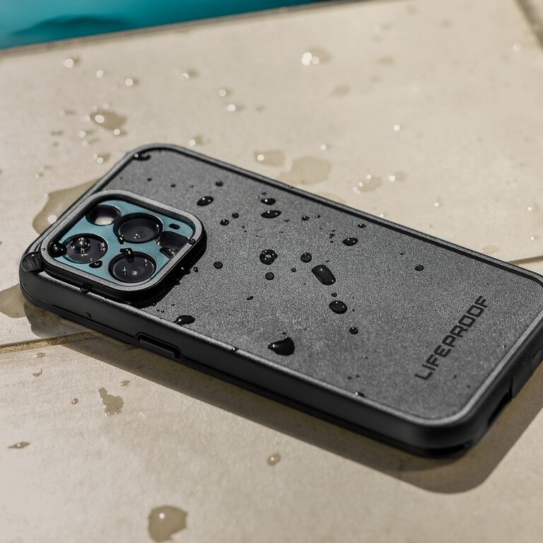 black waterproof iphone case