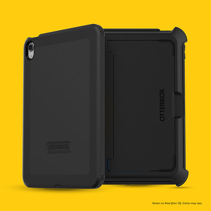 black iPad Defender Series case