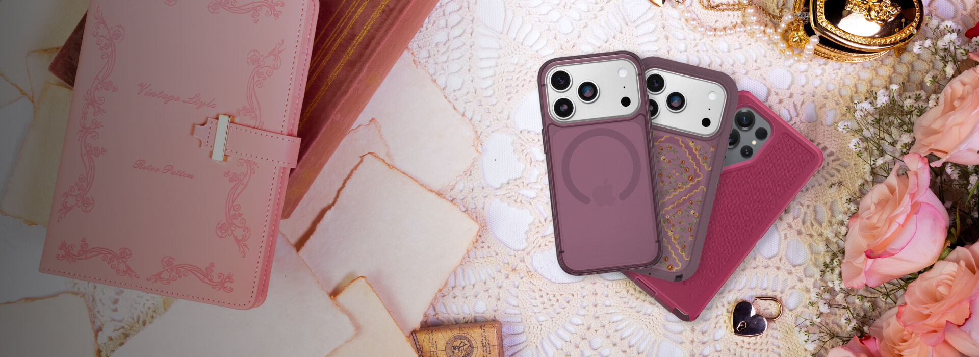 Pink Symmetry and Defender Cases | OtterBox