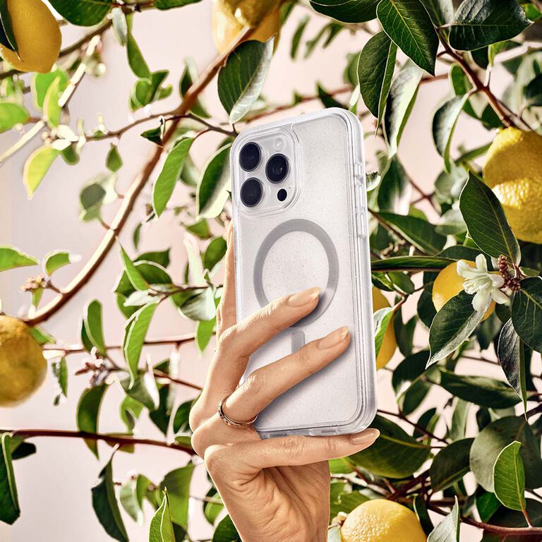 Pristine clear iphone case in the wild | OtterBox