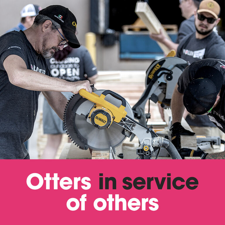 Otters in service of others