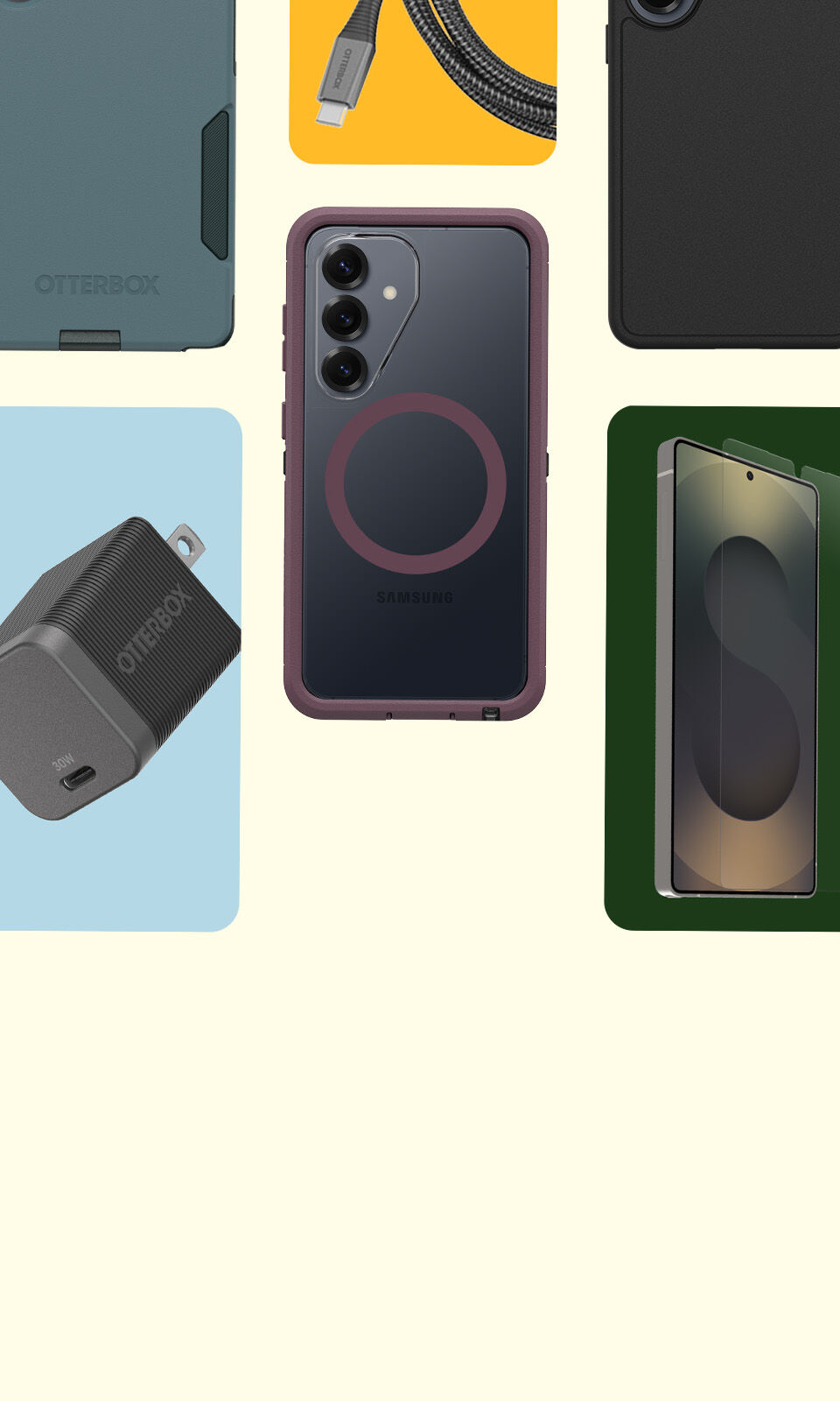 Galaxy case and screen protector and accessories