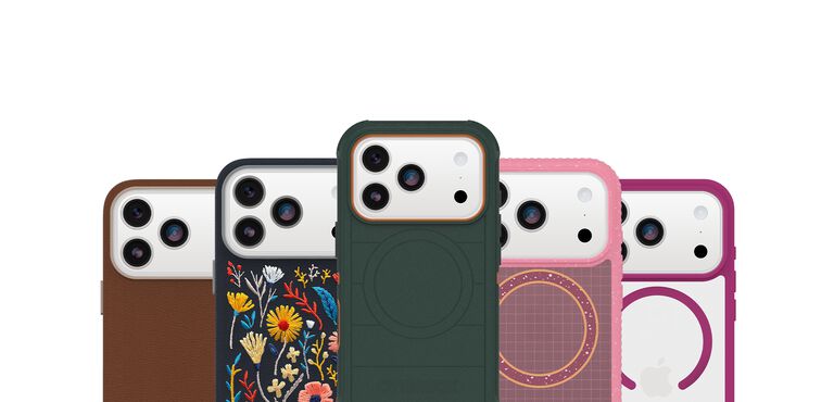 multiple colorful otterbox phone cases for new iphone 17
